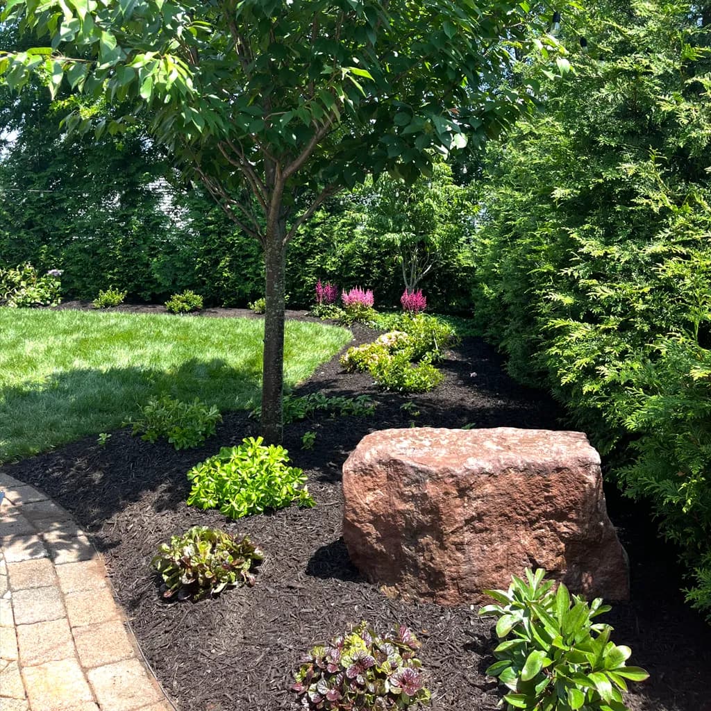 Mulch + Stone